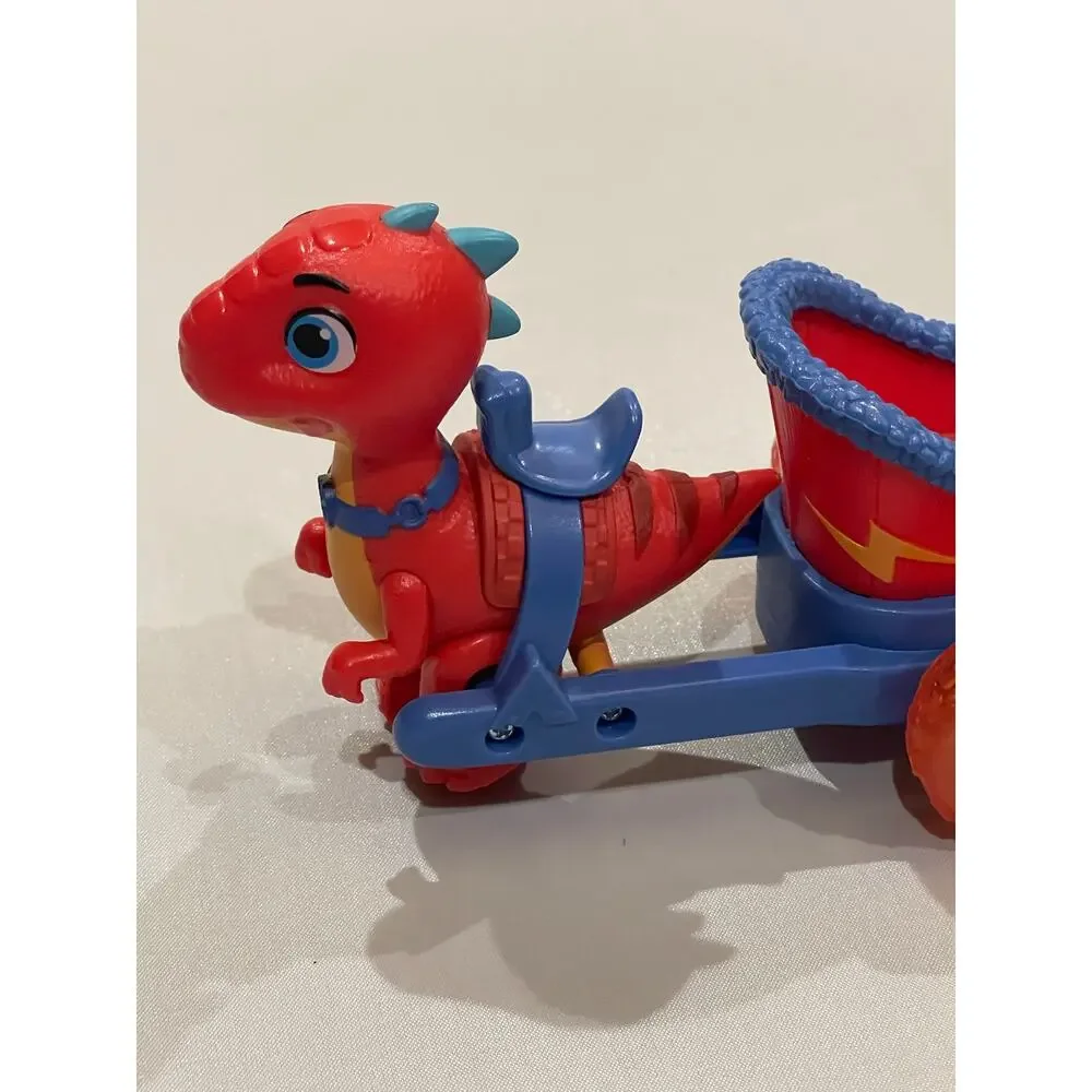 Dino Ranch Blitz Chariot Vehicle -Pull Back Spin 3